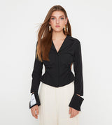 Cut Out Detailed Shirt