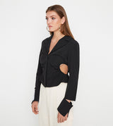 Cut Out Detailed Shirt