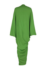 Khaki Wide Fit Maxi Woven Gathered Beach Dress