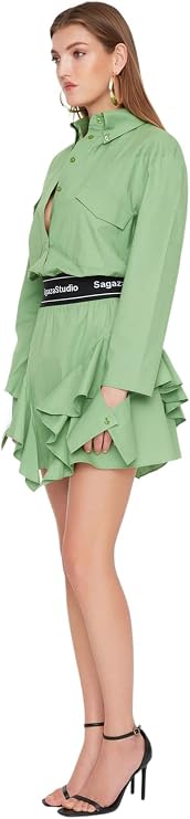 Mini Skater Regular fit Woven Dress