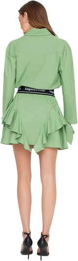 Mini Skater Regular fit Woven Dress