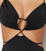 Cut-Out Detail Strappy Jumpsuit