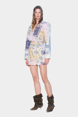 Karolina Mini Shirt Dress