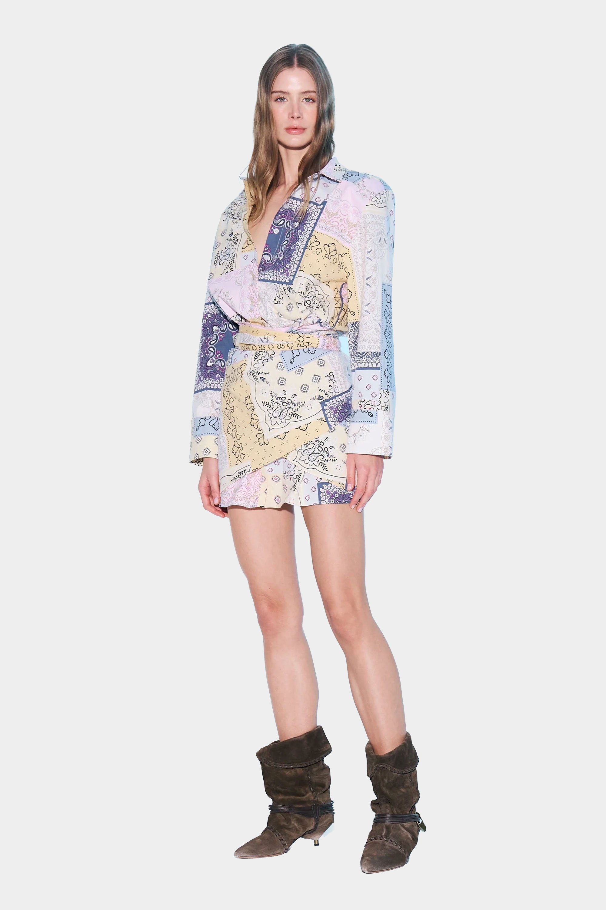 Karolina Mini Shirt Dress