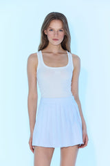 Velora Pleated Mini Skirt