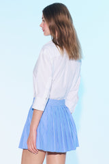 Velora Pleated Mini Skirt