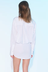 Tyra Tie -Up Mini Dress