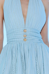 Lambada Halk-Tie Mini Dress