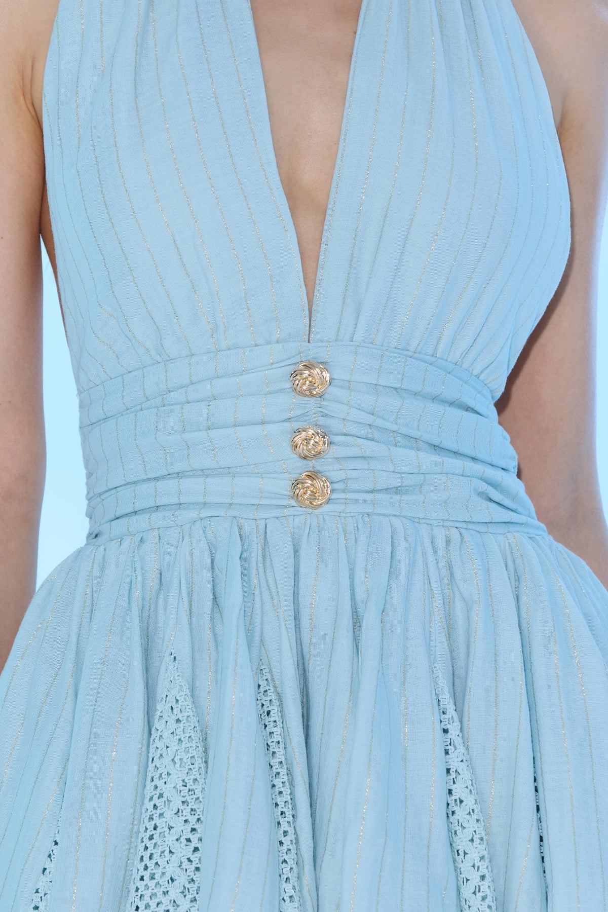 Lambada Halk-Tie Mini Dress