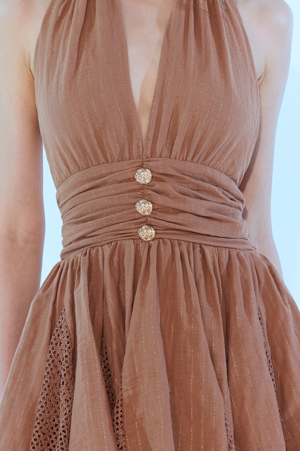 Lambada Halk-Tie Mini Dress
