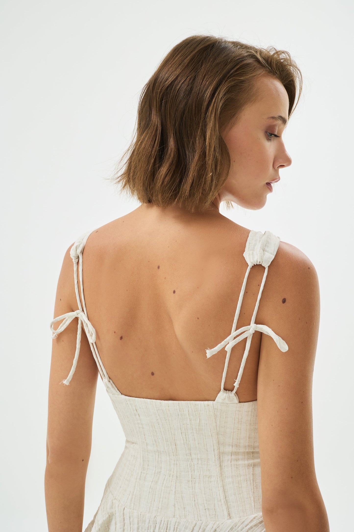 Corset Detail Mini Dress