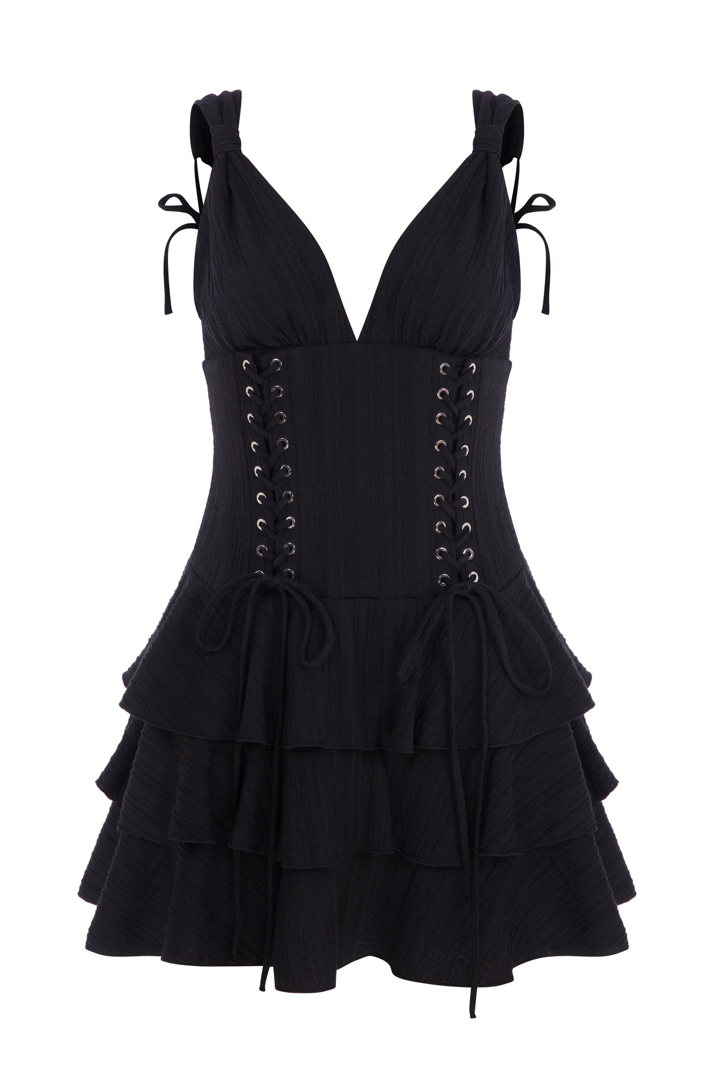 Corset Detail Mini Dress