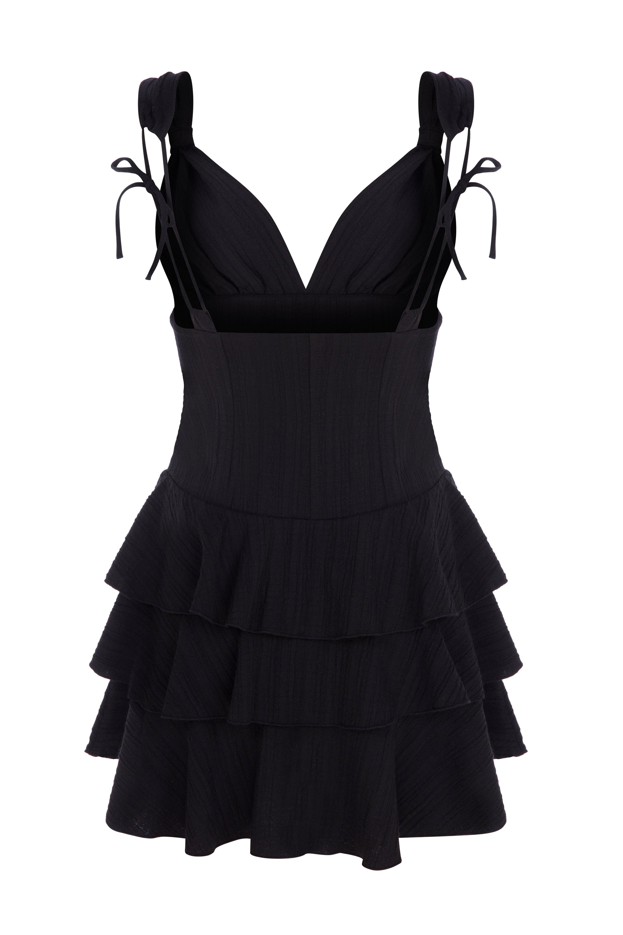Corset Detail Mini Dress