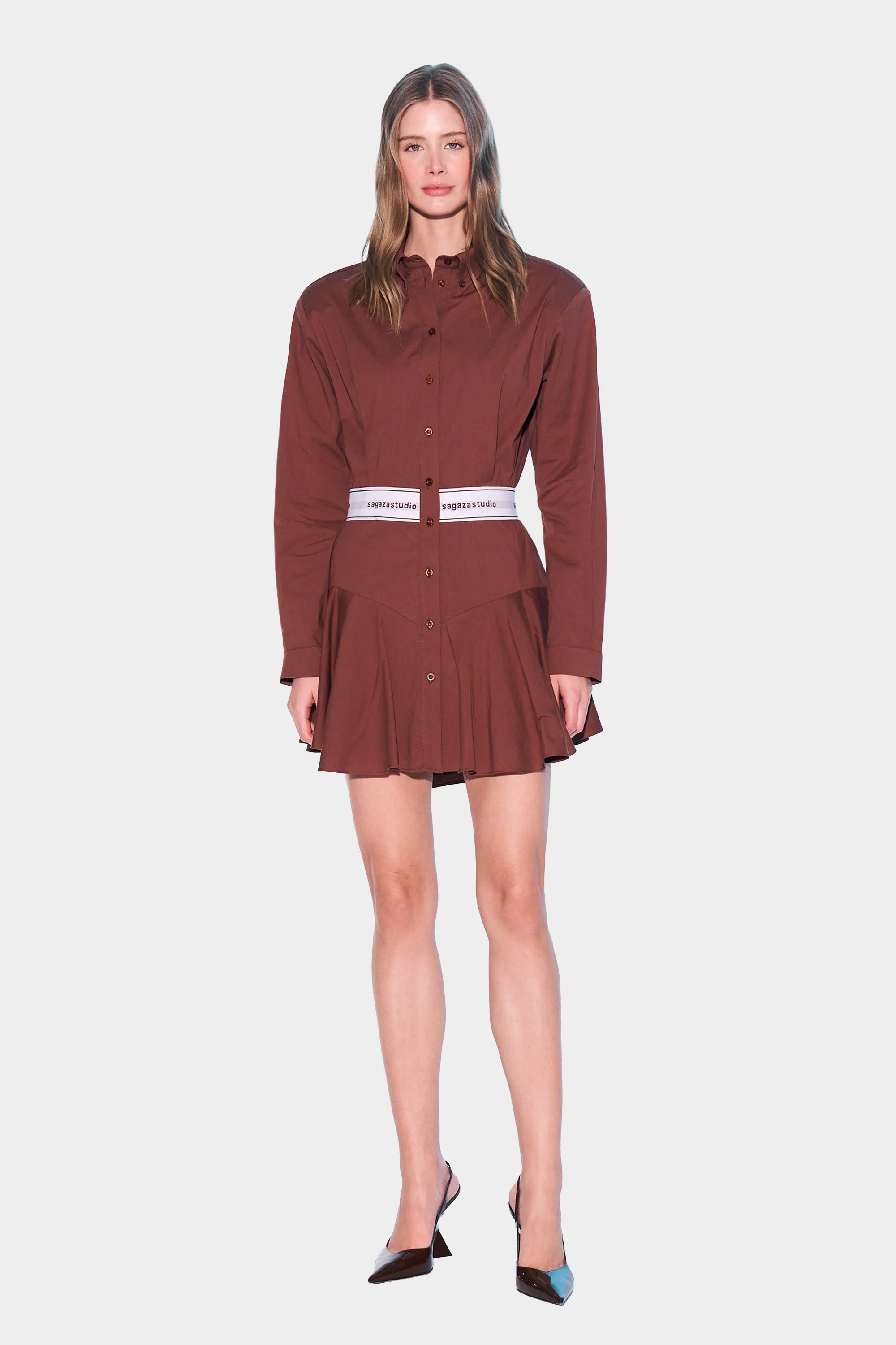 Christy Mini Shirt Dress