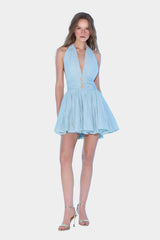 Lambada Halk-Tie Mini Dress