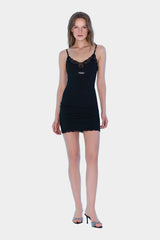 Naomi Strappy Dress with Lace Details