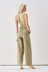 Back Lace-Up Bustier