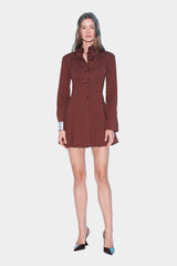 Stephanie Shirt Mini Dress