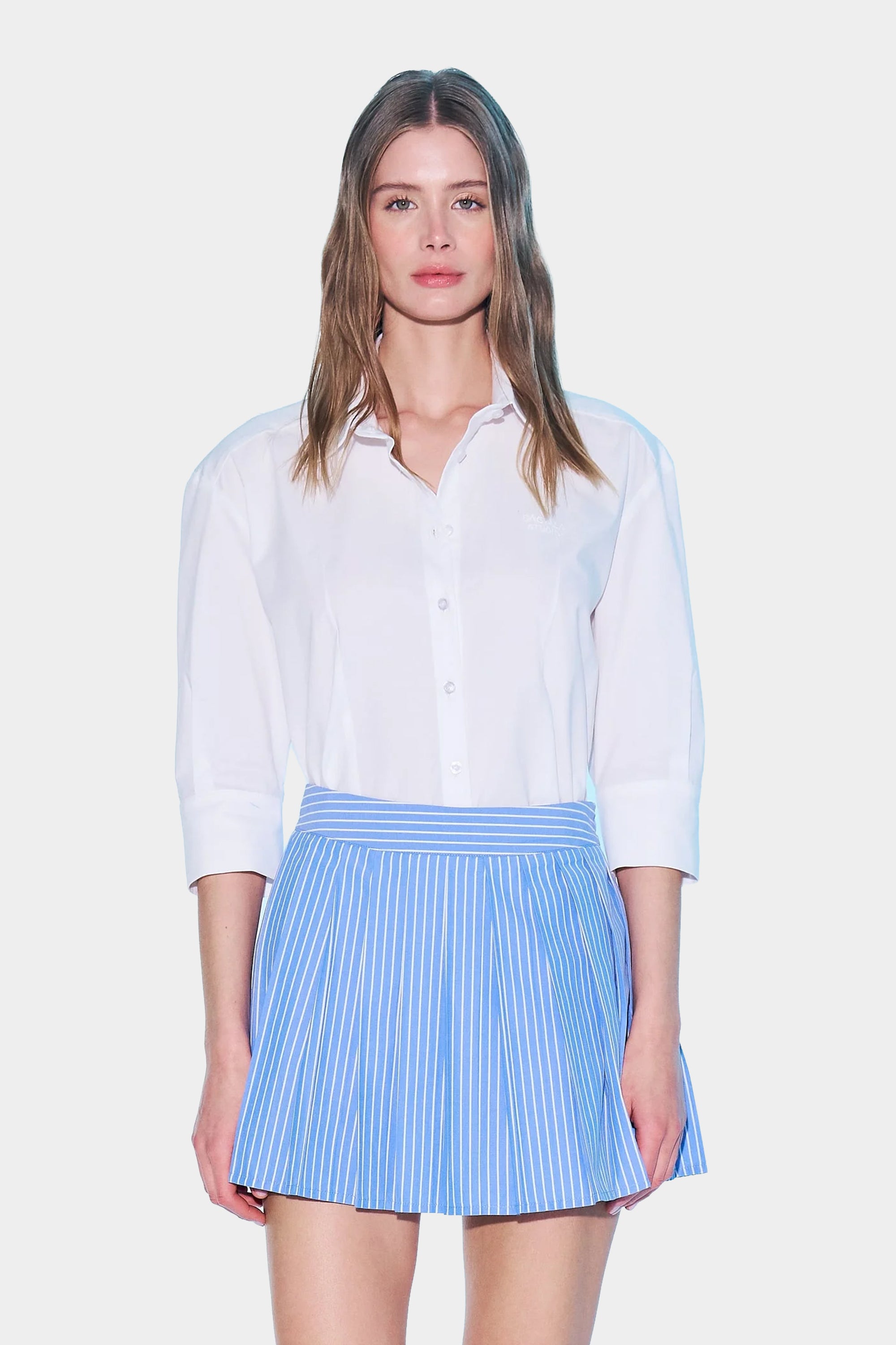 Velora Pleated Mini Skirt